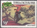 Turks and Caicos Isls 1981 Walt Disney 1/2 ¢ Multicolor Scott 497